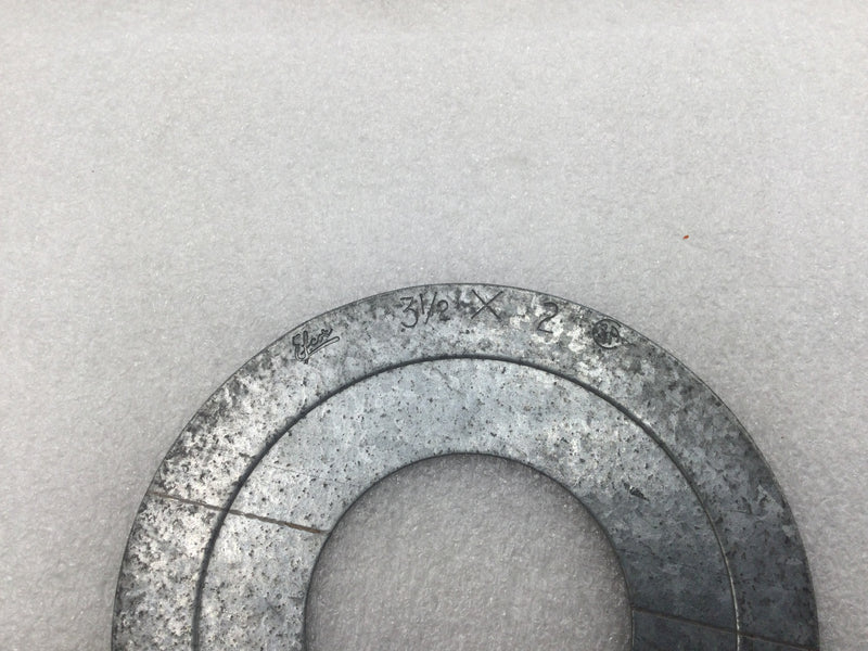 Reducing Washer 3-1/2" to 2" Mixed Brands Galvanized Steel Conduit (Lot of 2)