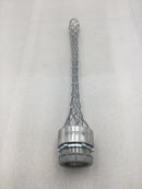 Leviton L7507 1 1/2" NPT Straight Male Dust Tight Strain Relief Grip