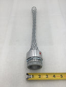 Leviton L7507 1 1/2" NPT Straight Male Dust Tight Strain Relief Grip