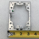 Hubbell SA5017G 1 Gang Cover Flange Collar Frame w/Grounding Lug for Floor Box