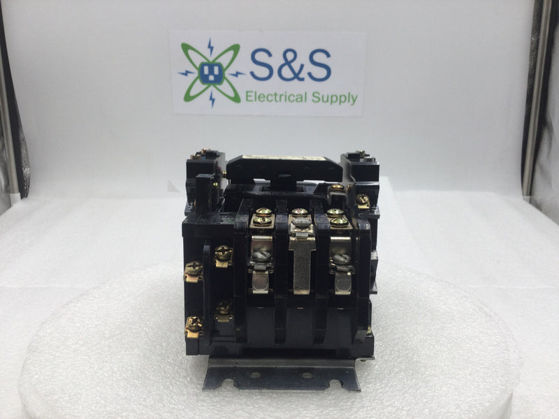 GE CR306C0**ACDT 27 Amp 3 Phase 115-575 VAC 2-10 HP Motor Starter w/120 VAC Coil