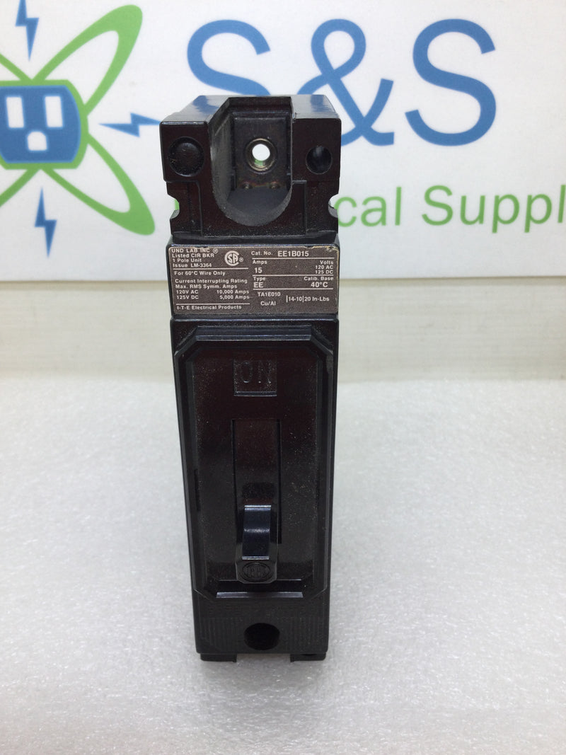ITE EE1-B015 15 Amp 1 Pole 120V Circuit Breaker