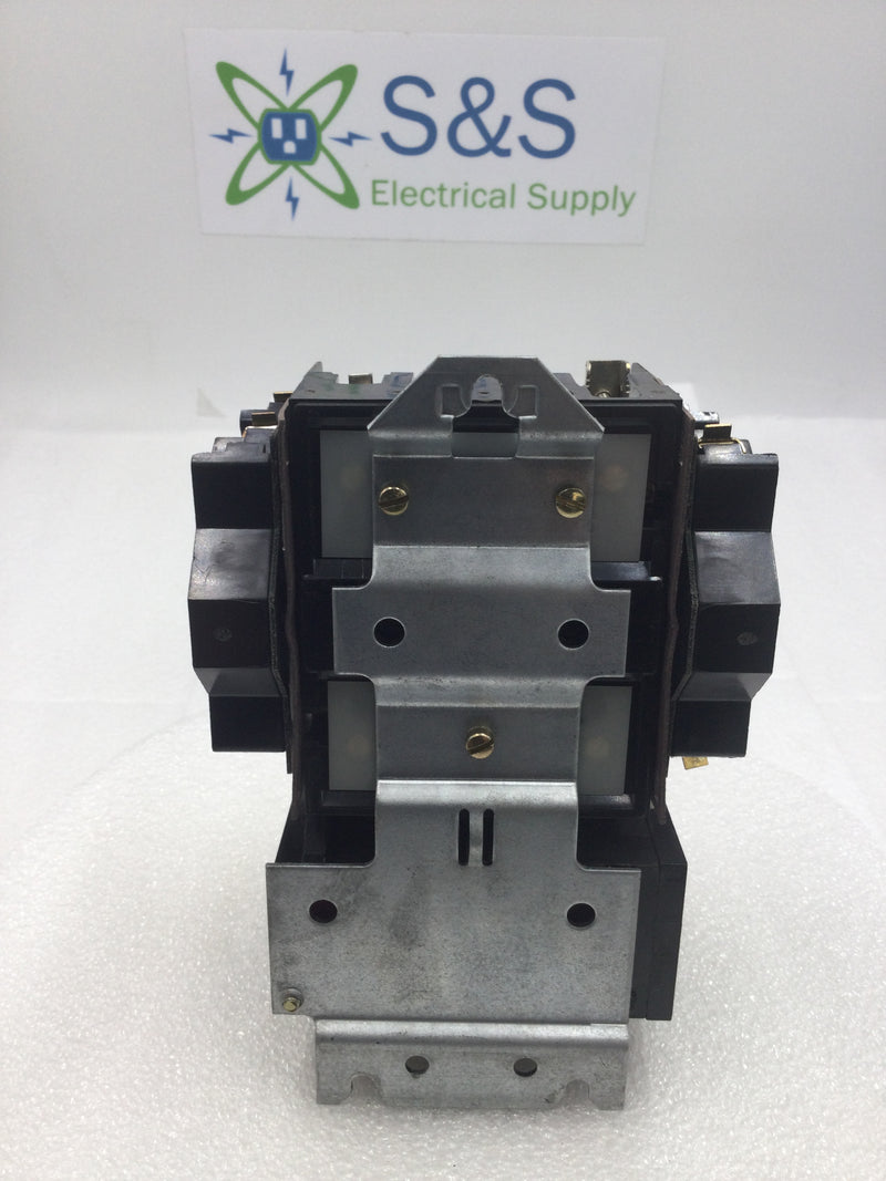 GE CR306C0**ACDT 27 Amp 3 Phase 115-575 VAC 2-10 HP Motor Starter w/120 VAC Coil