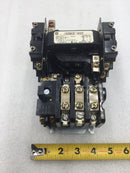 GE CR306C0**ACDT 27 Amp 3 Phase 115-575 VAC 2-10 HP Motor Starter w/120 VAC Coil