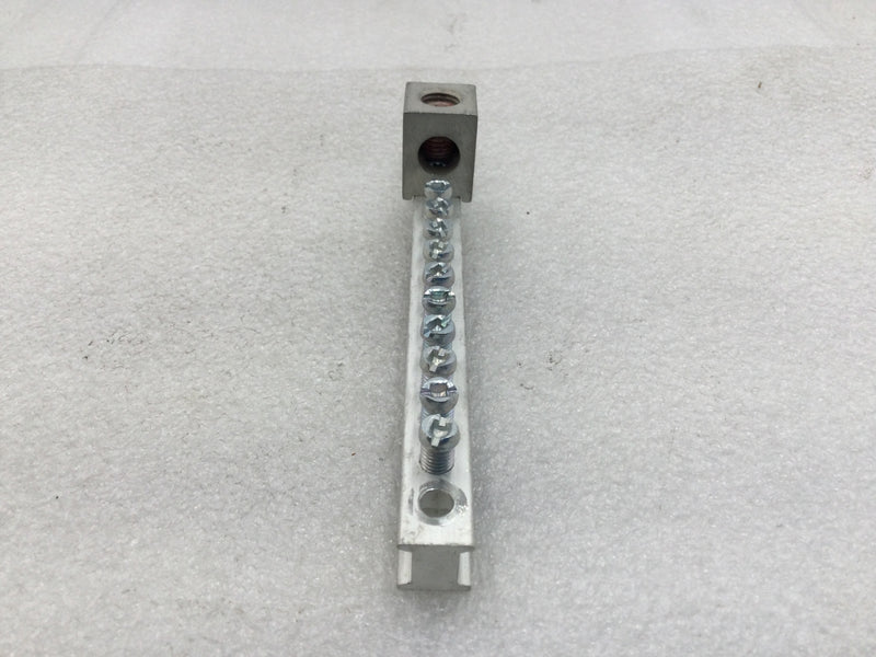 13 Position 4-14 AWG Neutral/Grounding Bar 6 3/4"