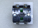 GE CR104P Extended Push Button w/Remote Reset Face Plate - 2 Aux Blocks