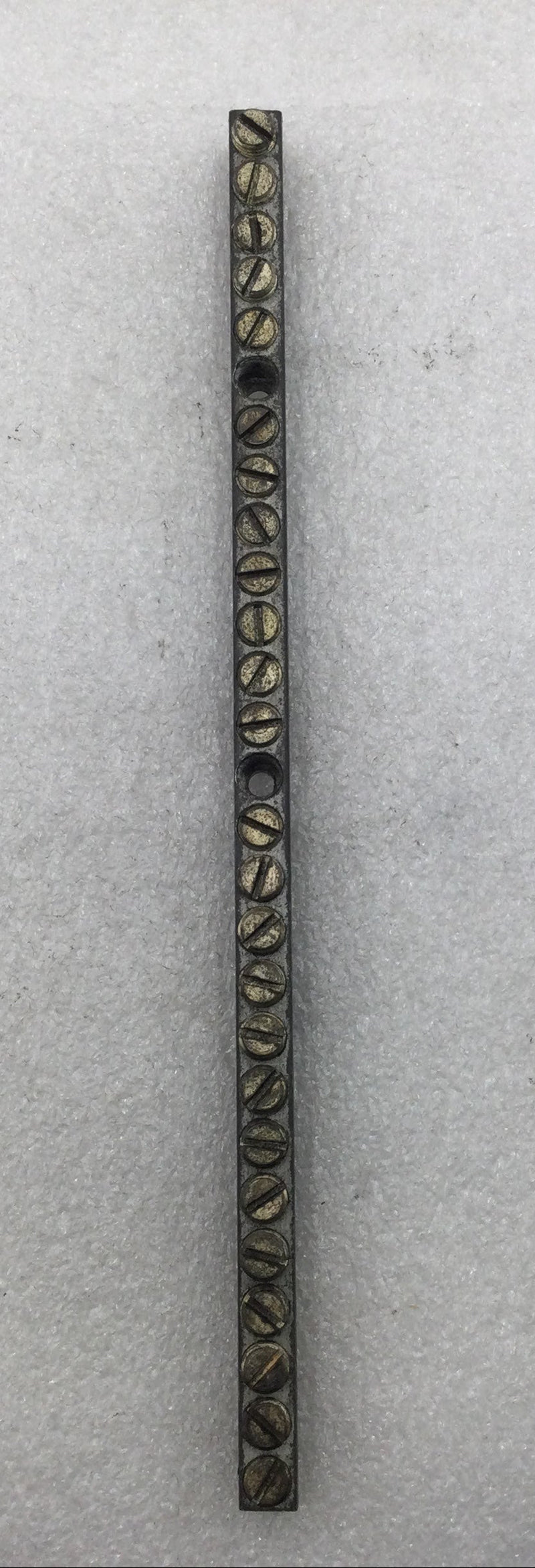 27 Position 4-14 AWG Grounding Bar 9 3/8" x 1/2"