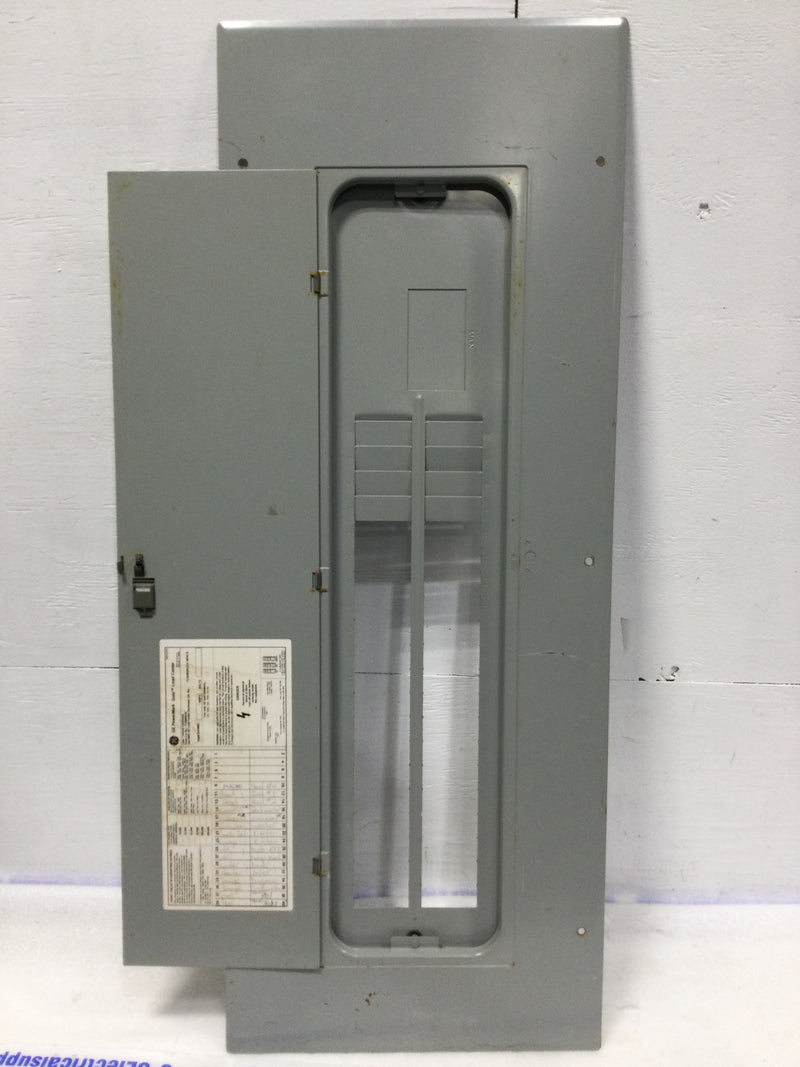 GE TLM4020CCU 200 Amp 40 Space 120/240V Panel Door w/Main 40 1/2" x 15 3/8"