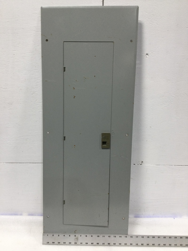 GE TLM4020CCU 200 Amp 40 Space 120/240V Panel Door w/Main 40 1/2" x 15 3/8"