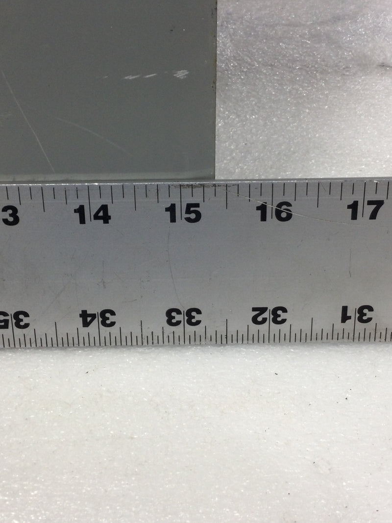 GE TLM4020CCU 200 Amp 40 Space 120/240V Panel Door w/Main 40 1/2" x 15 3/8"