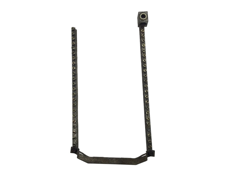 ITE 51 Position 4-14 AWG Neutral/Grounding Bar w/Metal Cross Bar 14" x 7 1/2"