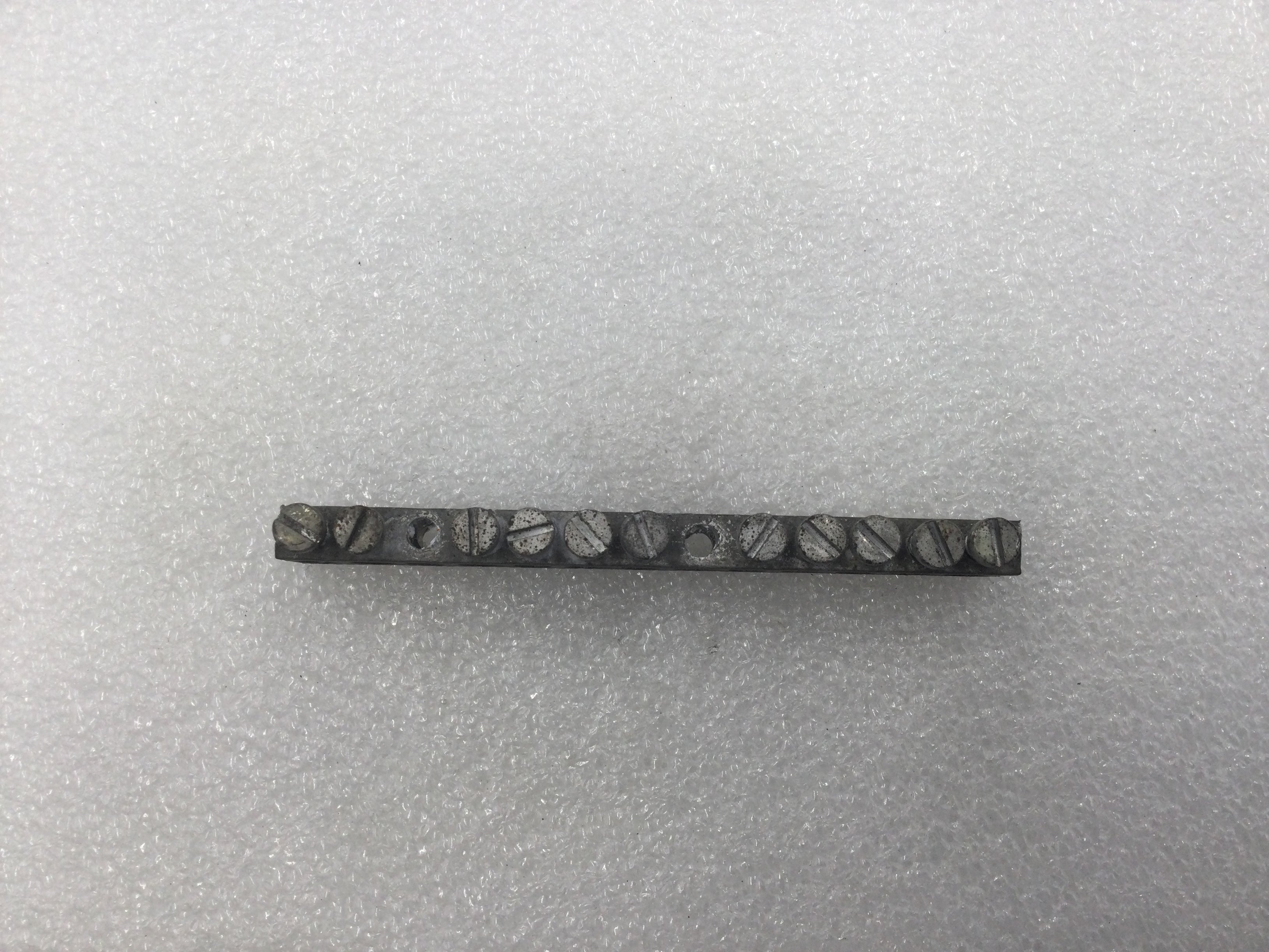 13 Position 4-14 AWG Grounding Bar 4 1/8