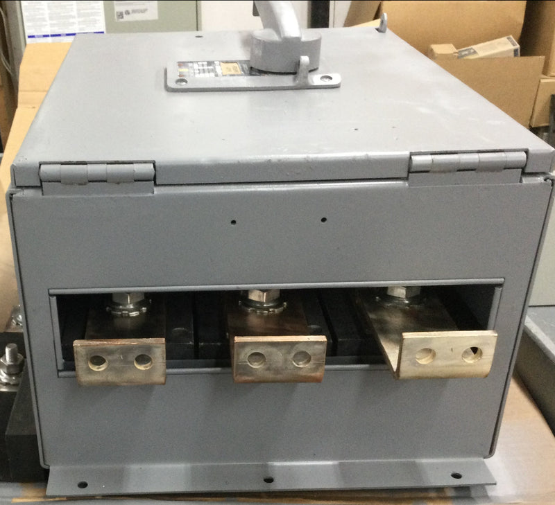 Square D QMB3260M 3 Pole 600A 240VAC 75Hp Standard 200Hp Max Type QMB