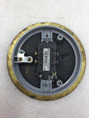 Steel City 5 3/4" Round Duplex Receptacle Floor Box Cover in Bronze with Carlon Trim Ring and Receptacle