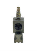 CMC NA78-1 CU7AL 14 Position 4-14 AWG Neutral/Ground Bar w/Lug 5 1/4" x 1 1/4"