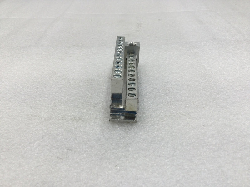 23 Position 4-14 AWG Double Stacked Grounding/Neutral Bar