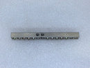 CMC NA-75 14 Position 4-14 AWG Grounding Bar - 4 1/2" x 1/2"