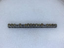 CMC NA-75 18 Position 4-14 AWG Grounding Bar - 5 5/8" x 1/2"