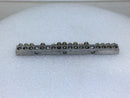 CMC NA-75 18 Position 4-14 AWG Grounding Bar - 5 5/8" x 1/2"
