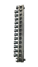 CMC NA78-1 CU7AL 14 Position 4-14AWG Neutral/Grounding Bar 5 1/4" x 1/2"