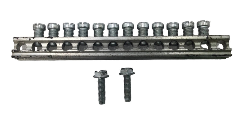 CMC NA78-1 CU7AL 14 Position 4-14AWG Neutral/Grounding Bar 5 1/4" x 1/2"