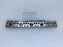 Ilsco N8108 29 Position 1/0-14 AWG Grounding Bar - 5 7/8" x 5/8"
