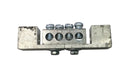 Square D HOM2-4L70RB 4 Position 4-14 AWG Neutral/Grounding Bar 2 3/4" x 1"
