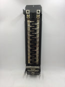 Square D QON Series MLO 21/42 Space 200 Amp 240 VAC Guts Only 6" X 25"
