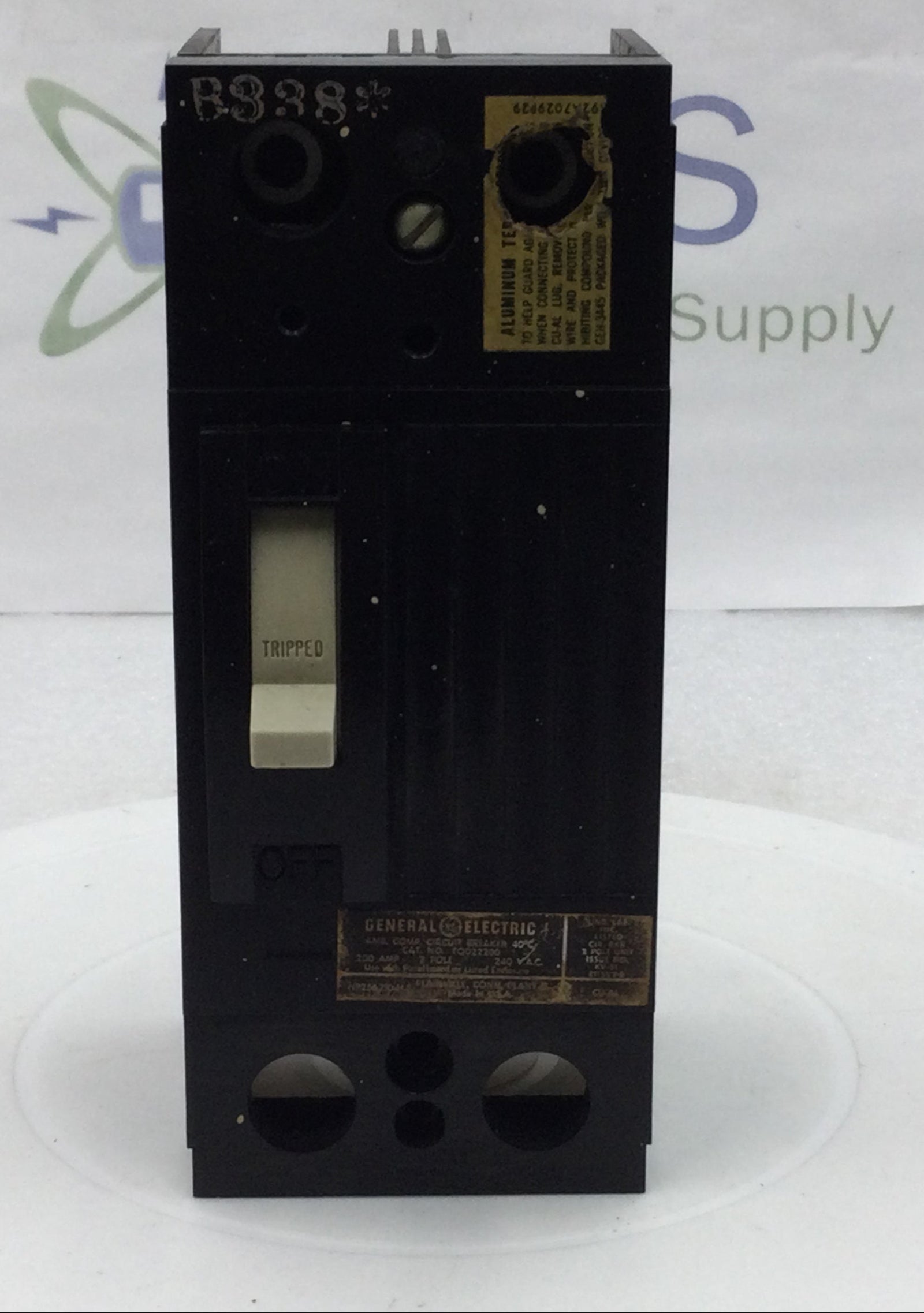 GE General Electric TQD22200/WL 200 Amp 2 Pole 240 Volt Circuit Breaker