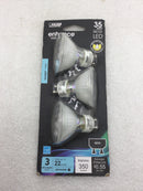 Feit Electric (3 Pack) Bi-Pin Base GU10 35 Watt LED Light Bulb 350 Lumens 120 VAC