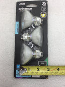 Feit Electric (3 Pack) Bi-Pin Base GU10 35 Watt LED Light Bulb 350 Lumens 120 VAC