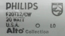 Philips F20T12/CW 20W 4100K 1050Lm T12 Cool White Fluorescent Tube