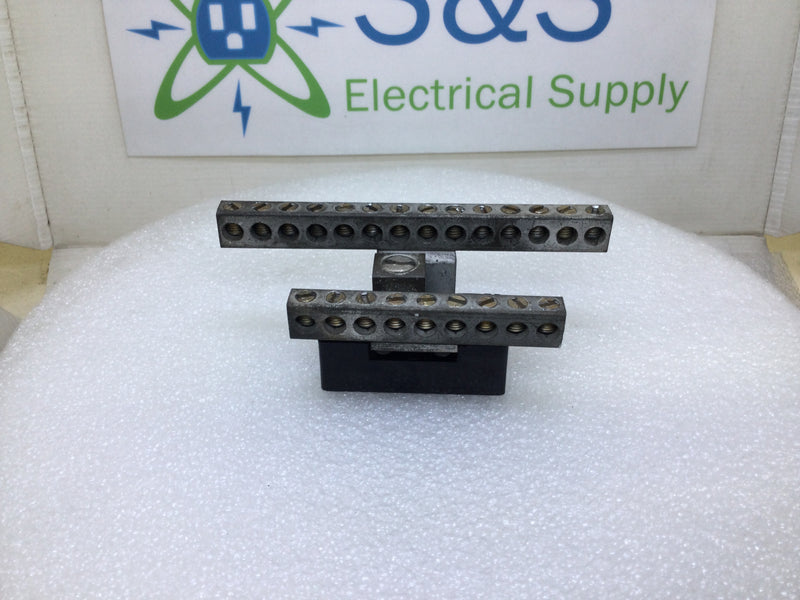 ITE 25 Position 4-14 AWG Neutral/Ground Bar