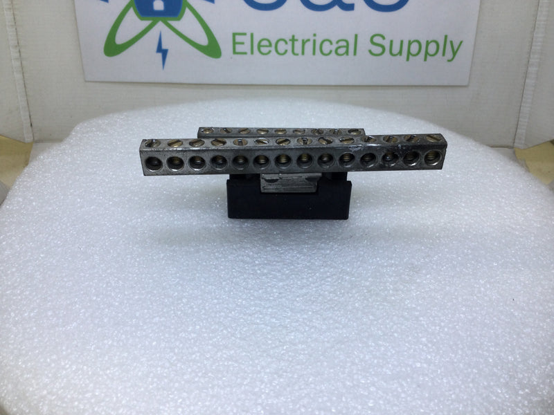 ITE 25 Position 4-14 AWG Neutral/Ground Bar