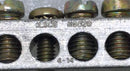 Ilsco N8020 4 Position 4-14 AWG Grounding Bar 1 1/4" x 3/8