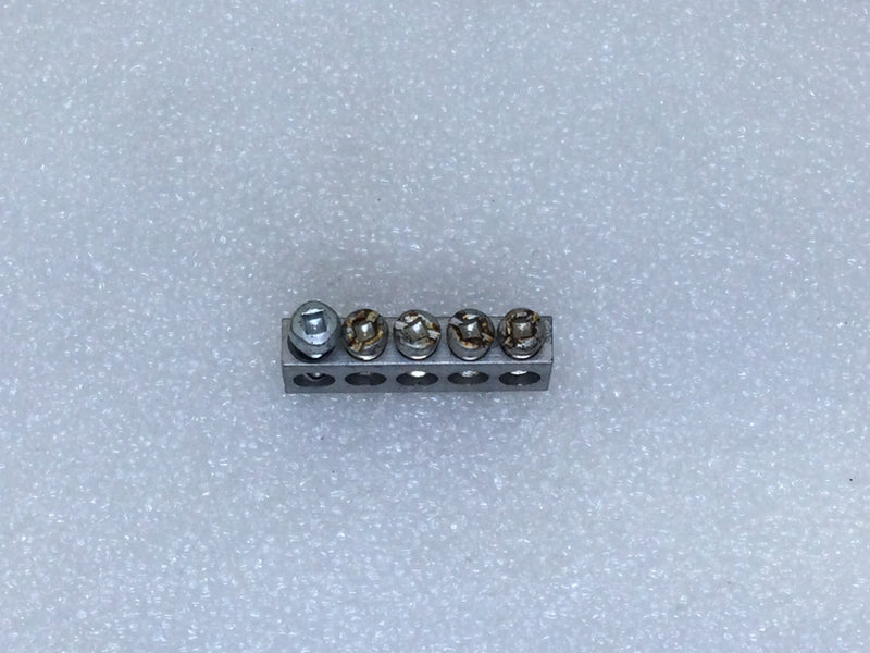 CMC NA-35 5 Position 4-14 AWG CU9AL Grounding Bar