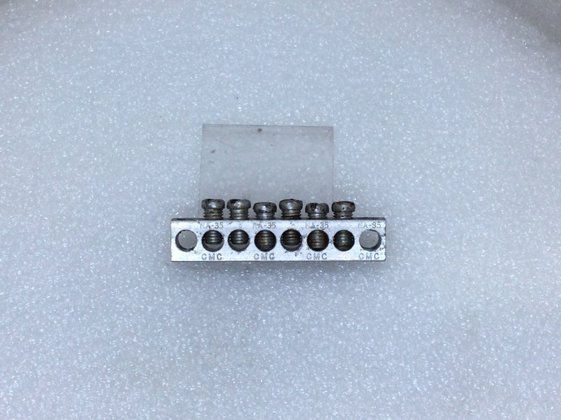 CMC NA-35 8 Position 4-14 AWG Grounding Bar