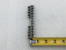 13 Position 4-14 AWG Grounding Bar - 4 1/4" x 1/2"
