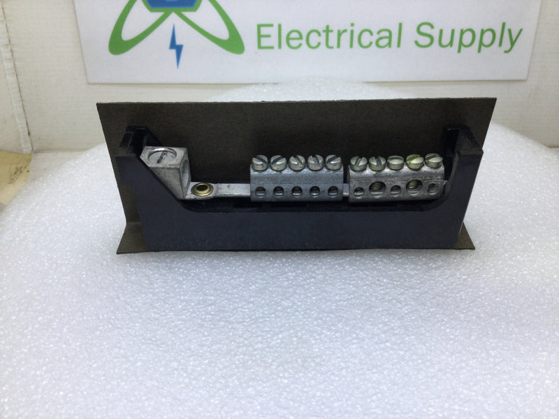 General Electric 10 Position 4-14 AWG Neutral/Grounding Bar