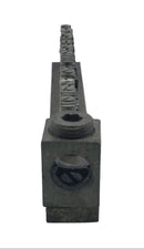 Square D 20 Position 4-14 AWG Neutral/Ground Bar w/Mounting Bracket 8" x 1 1/4"