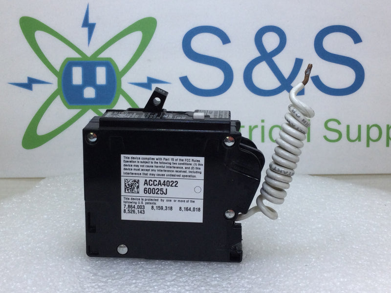 Siemens  QF115A 15 Amp Single Pole Type QPF2 GFCI Circuit Breaker