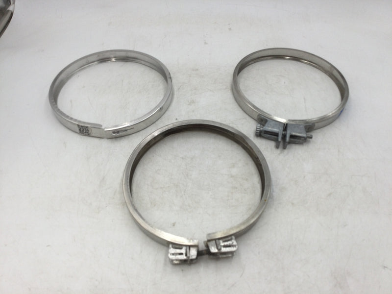 Assorted Brands Meter Stack Meter Locking Rings 7" Diameter - 1 Ring