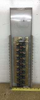 Eaton/Cutler Hammer 225 Amp 16/32 Space MLO Load Center Copper Bus Guts Only 6" X 21.5"
