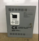 Hubbell CX082S083LM CX Series Lighting Control Panel LED Programmable Display 8 Relays 30 Amp 120/208/240/277 VAC 14" X 17"