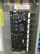 Hubbell CX082S083LM CX Series Lighting Control Panel LED Programmable Display 8 Relays 30 Amp 120/208/240/277 VAC 14" X 17"