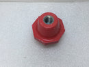 Red Poly Bus Bar Rail Support Electrical Insulator 5/8"-11