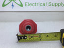 Red Poly Bus Bar Rail Support Electrical Insulator 5/8"-11