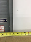 Square D NQOB- 81715-30A Dead Front Only 225 Amps 120/208V 3 Phase 4 wire 120/240V 3 Phase 3 Wire 42 Space 25 7/8" x 8 3/4"