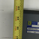 Square D NQOD442L225CU Dead Front Only 225 Amp 240V 42 Space 30" x 9 1/2"