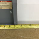Square D NQOD442L225CU Dead Front Only 225 Amp 240V 42 Space 30" x 9 1/2"